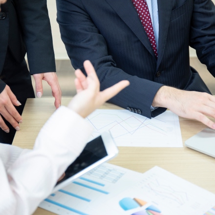 打ち合わせ風景